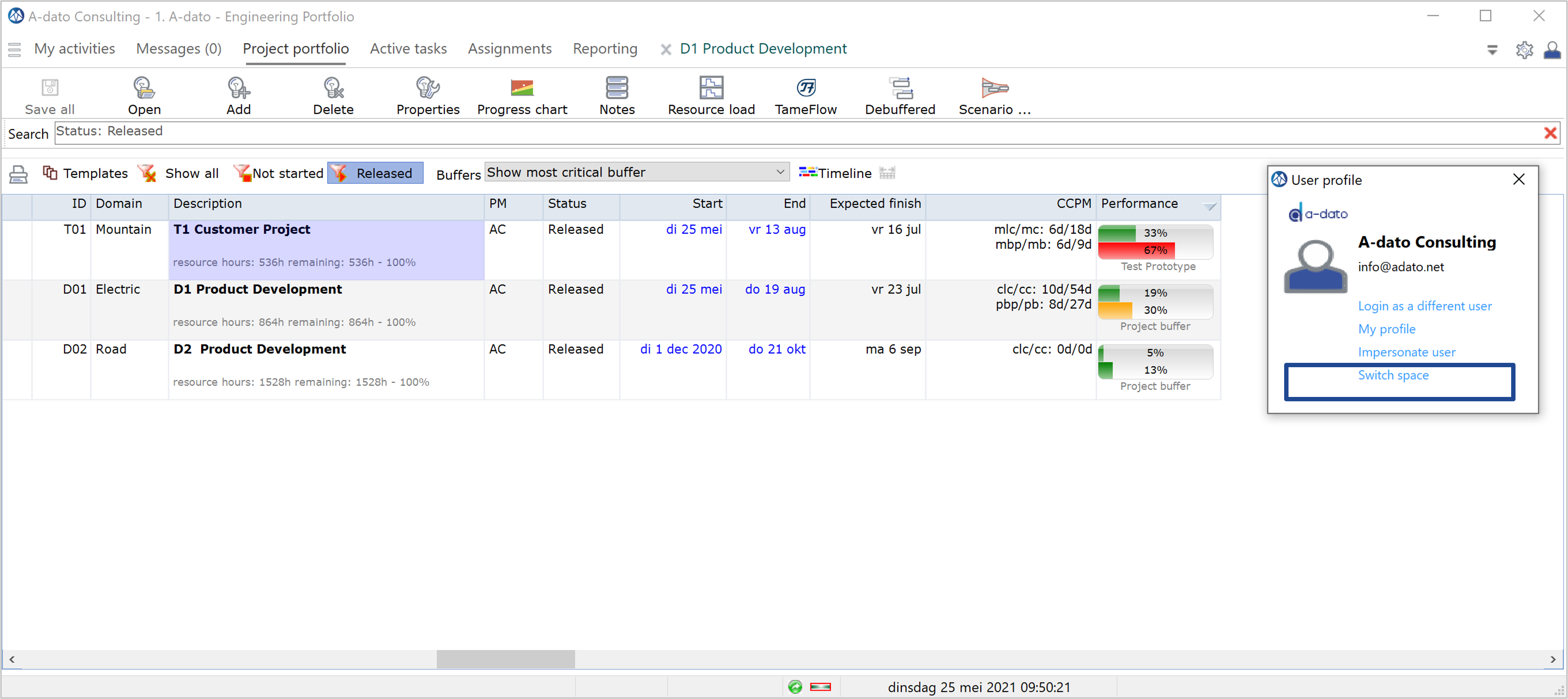 User_profile_and_space_selection.png